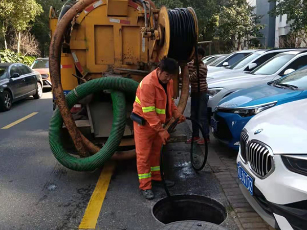 清城排污管道清淤